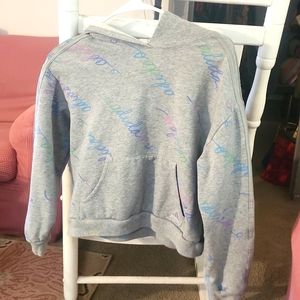 GREY ADIDAS HOODIE